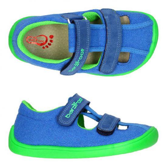 Sandalias Elf - 3F Bar3foot Azul/Verde | Comprar Online en Kili Kili Store