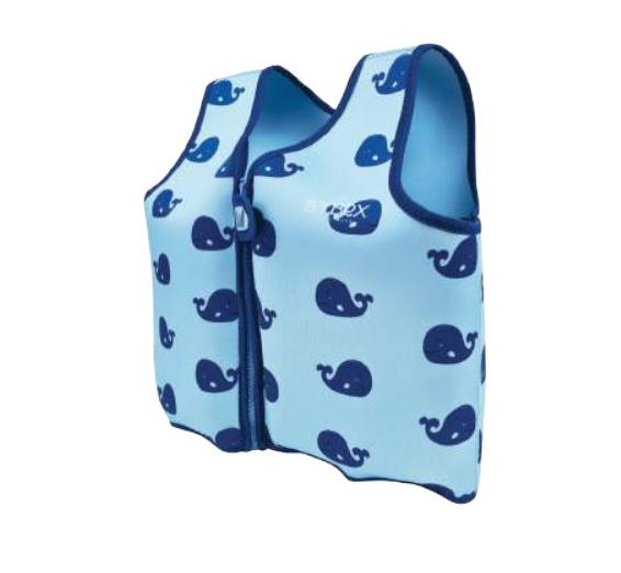Chaleco Aprendizaje BTBOX - Ballenas azul | Comprar Online en Kili Kili Store