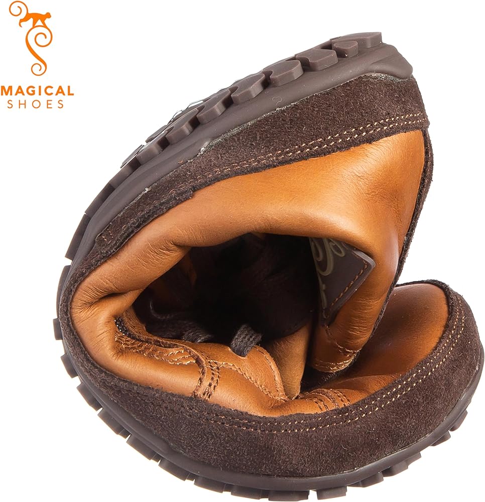 Magical Shoes Botas Respetuosas Alaskan Buffalo Chestnut
