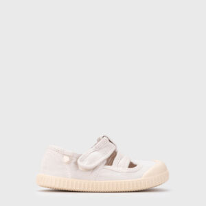 Sandalia de lona barefoot Berri WIDE Hielo - Igor