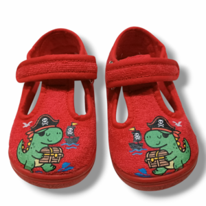 Pepito Barefoot Rizo Rojo Dino - Zapy Flex