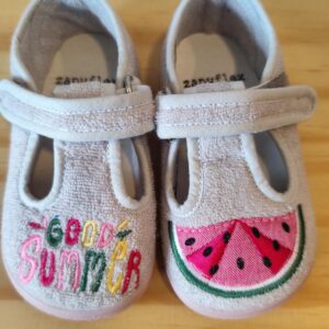 Zapatilla Barefoot Rizo Gris - Zapy Flex