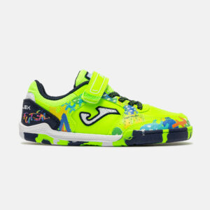 Deportiva Barefoot Sala Max 2611 Verde Flúor indoor - Joma Barefoot