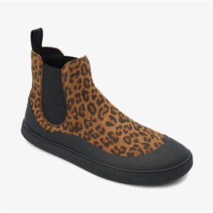 Botin Barefoot Chelsea Sienna Leo/Negro - Groundies