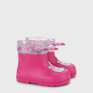 Bota de agua respetuosa Mendi Unicornio Fucsia - IGOR