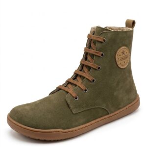 Bota Barefoot 9087-X Serraje Kaki - Flexi Nens
