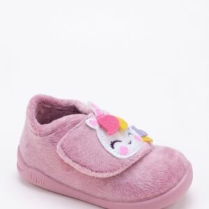 Zapatilla de casa respetuosa Unicornio Rosa - IGOR